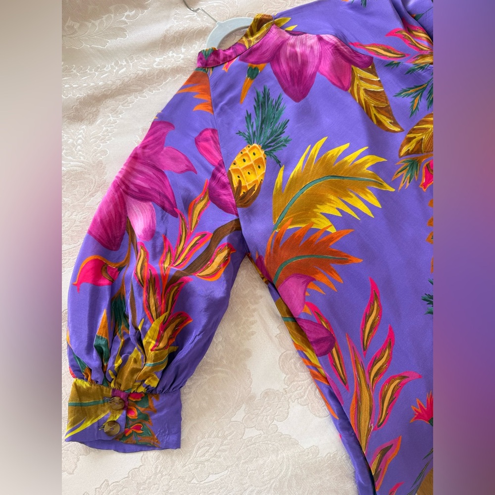 Vibrant Floral Maxi Dress - Picture 7 of 10